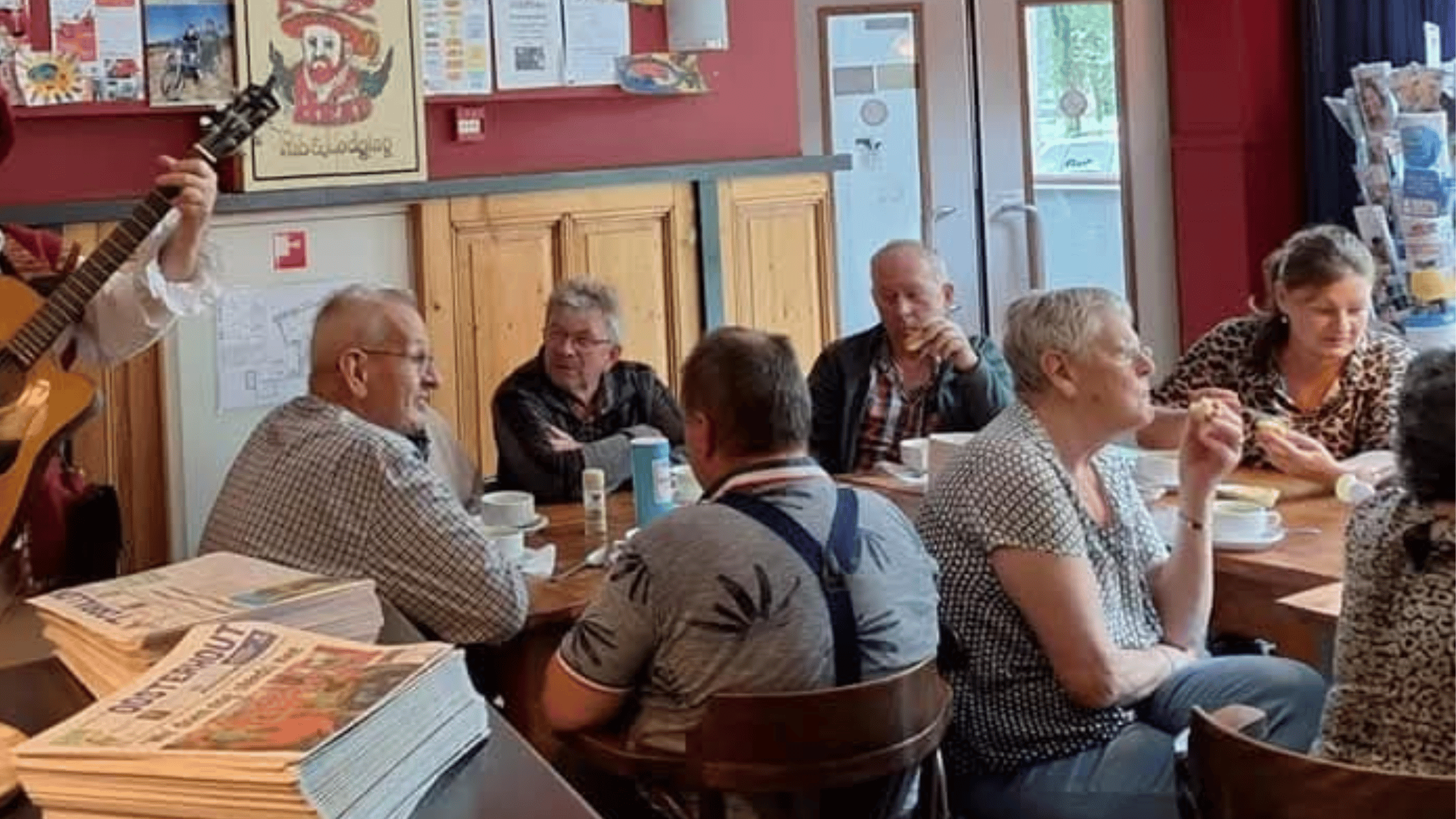 Warme en gezellige ruimte in Dorpshuis Den Brink